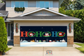 Ho Ho Ho Winter Village – Christmas Garage Door Cover