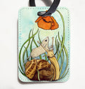 PinkPolish Design Luggage Tag Just Another Inch Luggage Tag