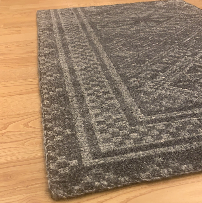 KAOUD RUGS DARK GREY ANT. BAKTAIRI-D 2X3 Rectangle Area Rug