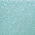 KI-27 Glacial Lake glaze close-up, pale aqua surface with a dense network of white crackle lines