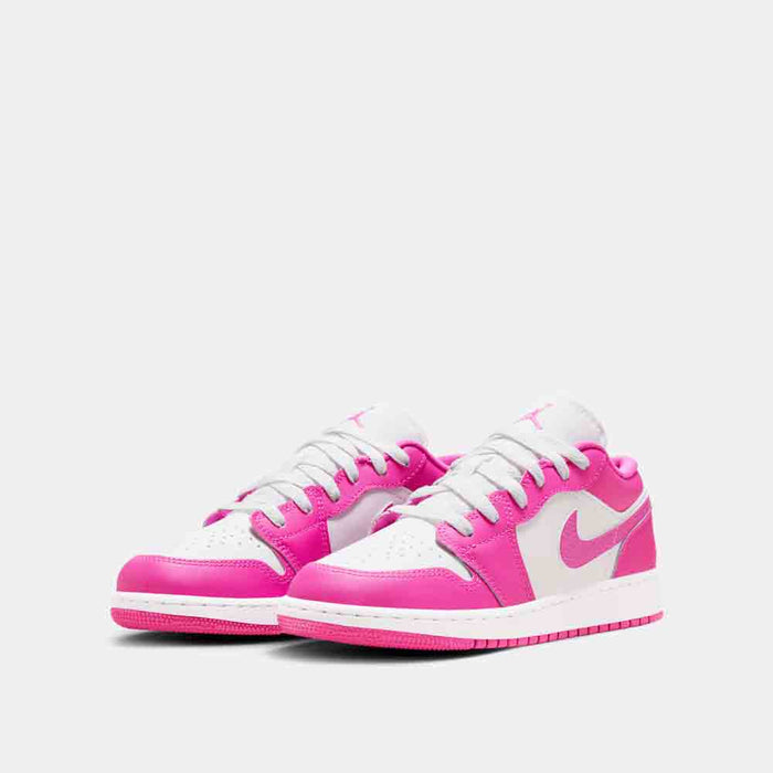 Front view of the Kids' Air Jordan 1 Low.