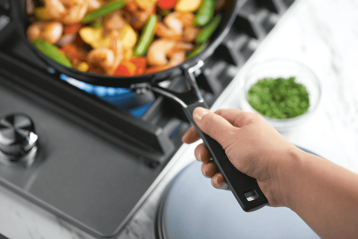 KitchenAid Hard Anodized Nonstick Frying Pan, 10-Inch, Onyx Black