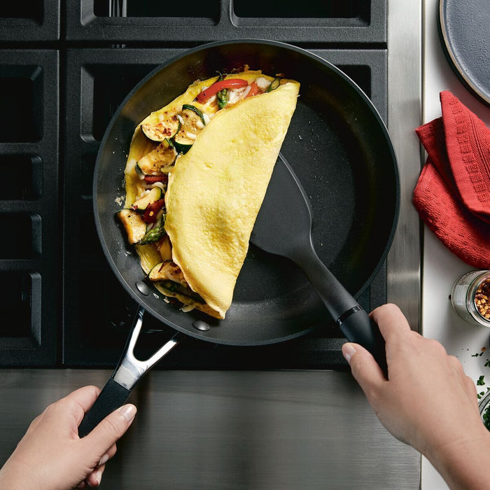 KitchenAid Hard Anodized Nonstick Frying Pan, 10-Inch, Onyx Black