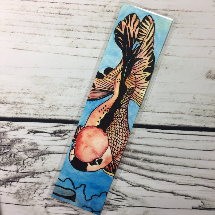 PinkPolish Design Bookmarks "Koi Fish" 2-Sided Bookmark