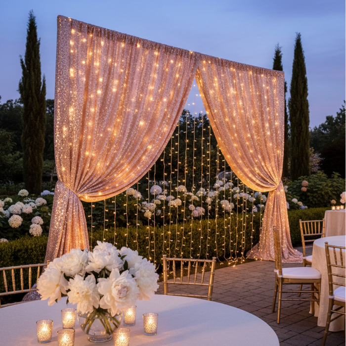 Outdoor Formal Swag Drape