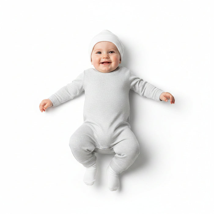 Large Turnover Baby Hats (0-3m) (PK12)  H4-W-BP