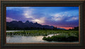 Last Light – Framed Giclee Canvas by Mitchell Mansanarez