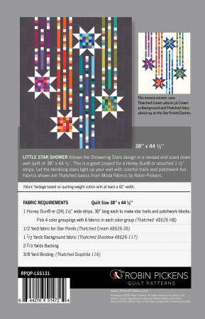 Little Star Shower Quilt Pattern - Robin Pickens