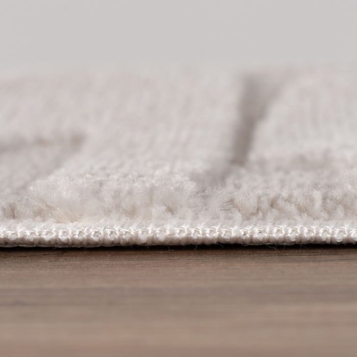 Loft Abstract Cream Rug Underfloor heating rug