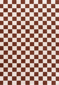 Loft Checkerboard Terra Rug, Easy to clean, Ideal for every place.