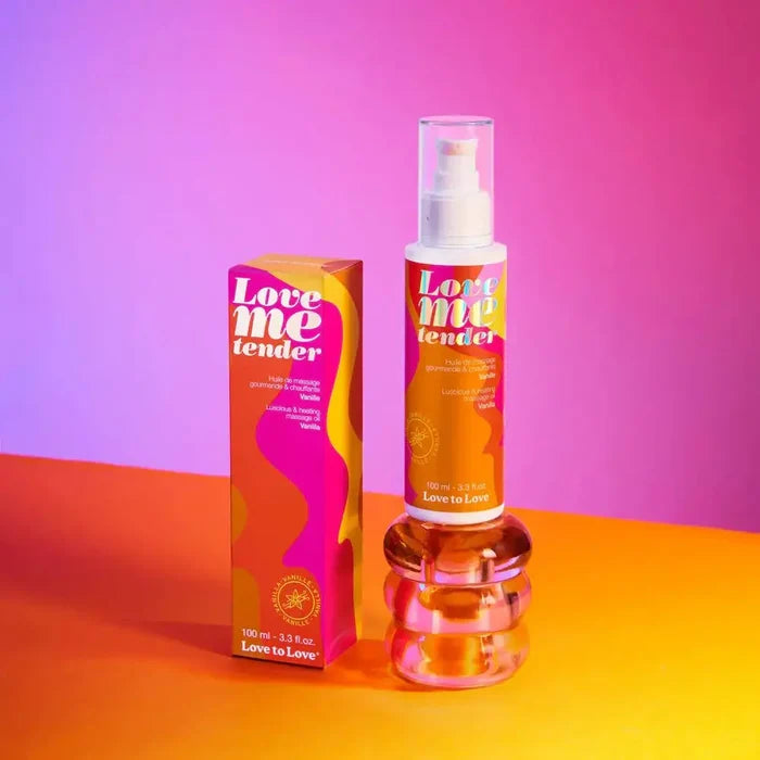 Love to Love® Love Me Tender Luscious & Heating Massage Oil - Rolik®