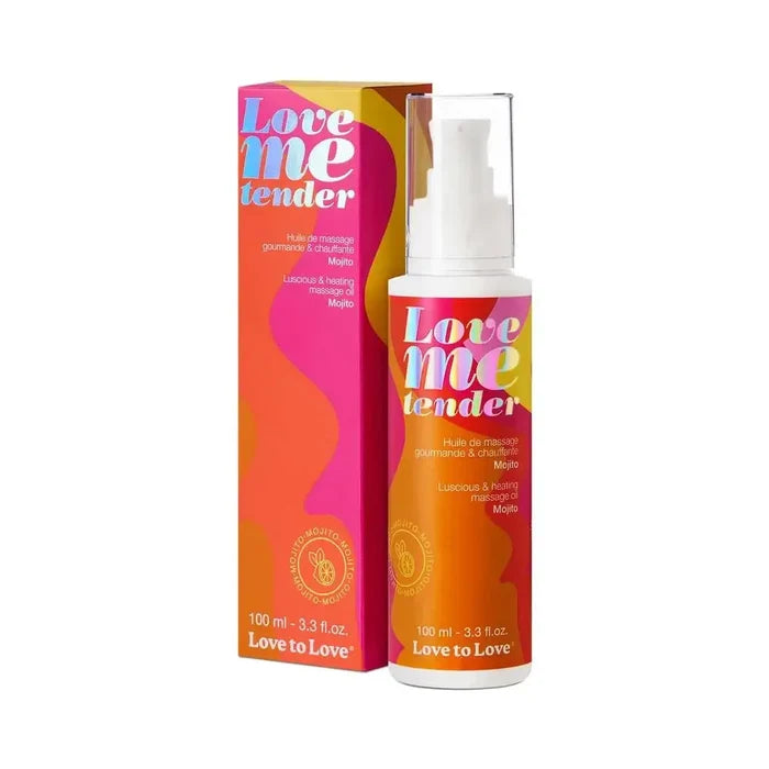 Love to Love® Love Me Tender Luscious & Heating Massage Oil - Rolik®
