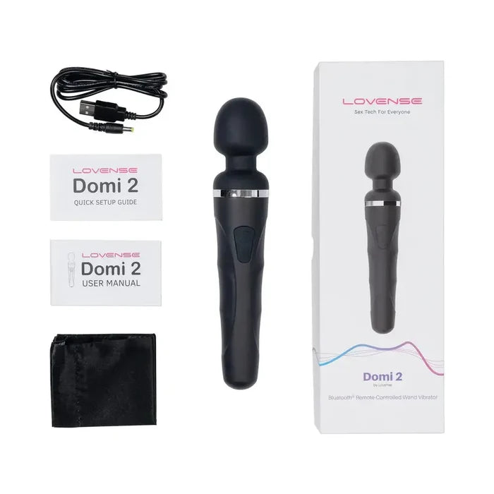 Lovense Domi 2 App - Controlled Wand Vibrator - Rolik®