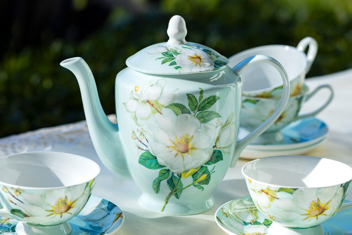 Magnolia Bone China Tea Set