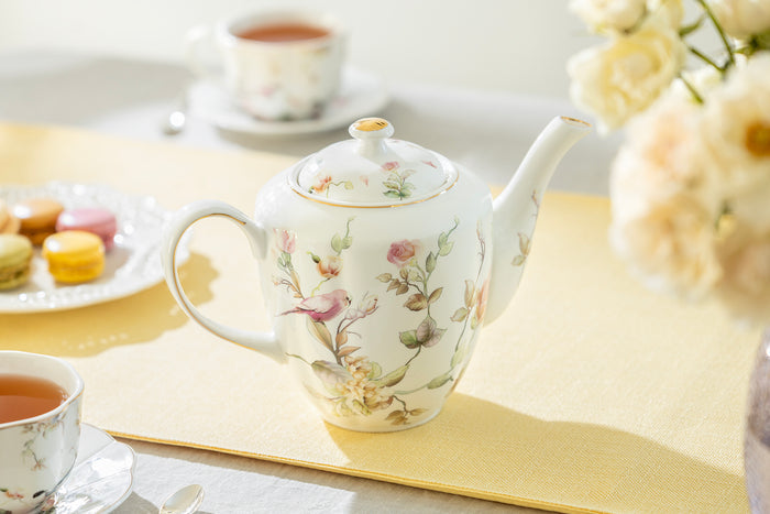 Magnolia Garden Fine Porcelain Tea Set
