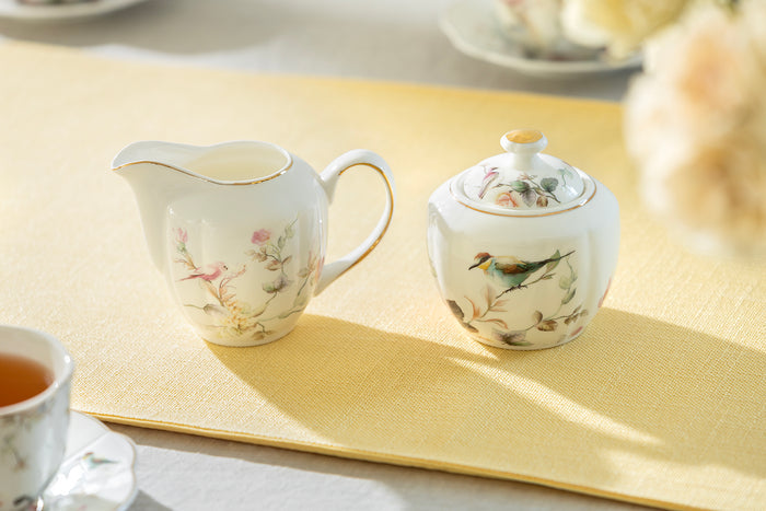 Magnolia Garden Fine Porcelain Tea Set