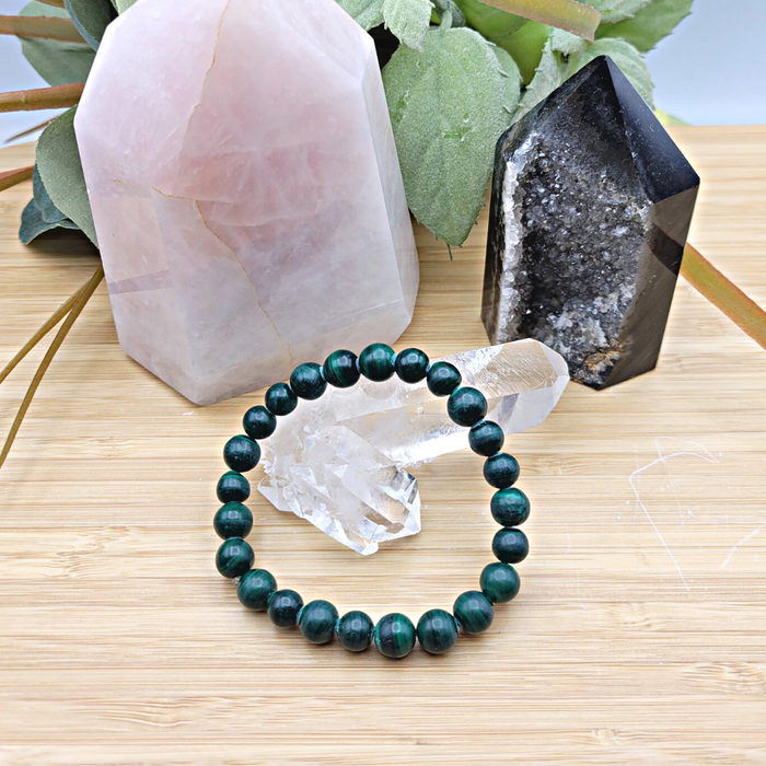 Malachite 8mm Stretch Bracelet
