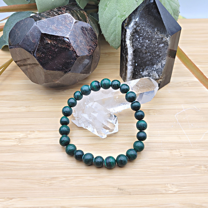 Malachite 8mm Stretch Bracelet