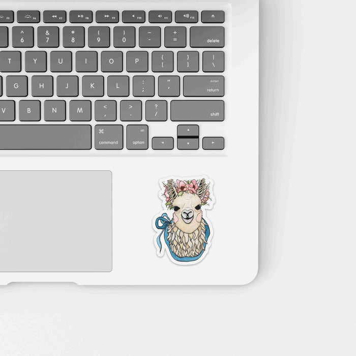 PinkPolish Design Stickers "Mama Llama" Die Cut Vinyl Sticker