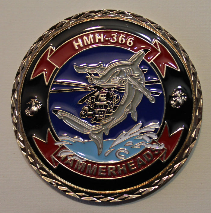 Marine Heavy Helicopter Squadron 366, HMH-366 Operation ENDURING FREEDOM Marine Challenge Coin