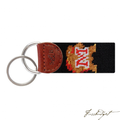 Maryland Needlepoint Key Fob-Fussbudget.com