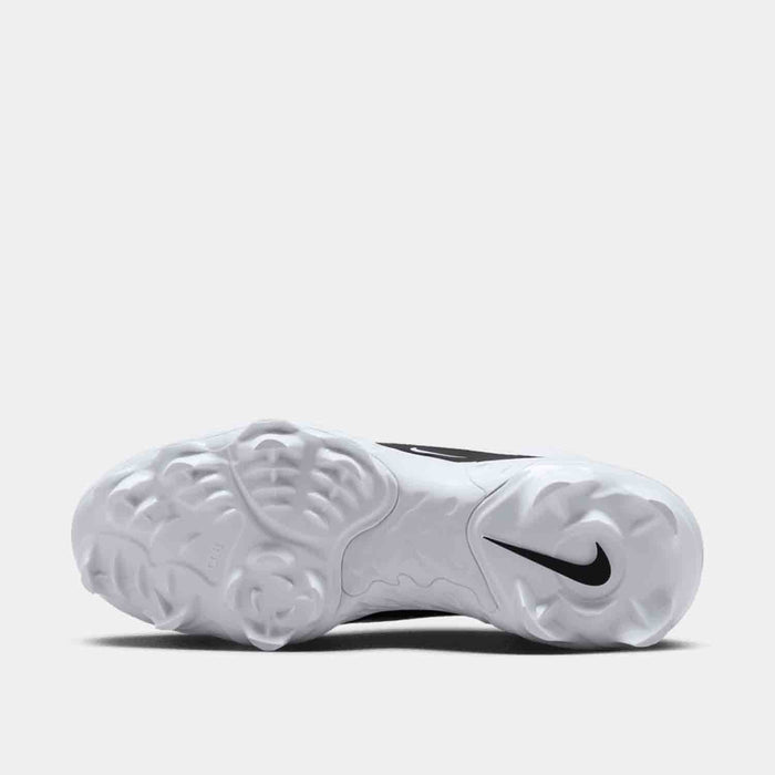 Bottom view of Men's Nike Alpha Huarache Elite 4 Low MCS Baseball Cleats.