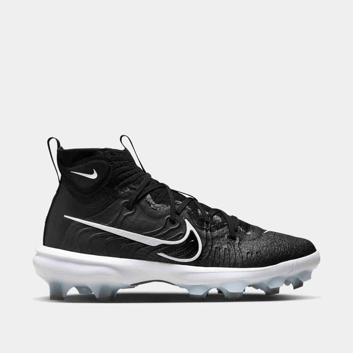 Side view of Men's Nike Alpha Huarache Baseball Cleats.
