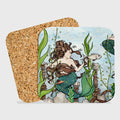PinkPolish Design Coasters "Mermaid Cove" Drink Coaster