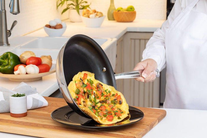 Meyer DynastyClad Stainless Steel 20cm/8" Non Stick Fry Pan Skillet Made in Canada