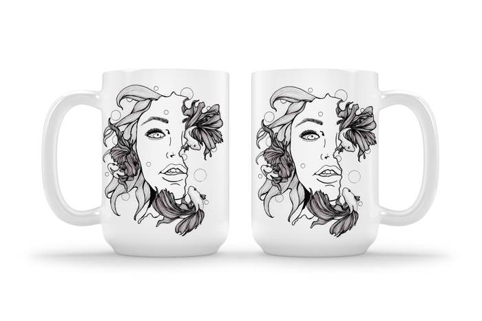 PinkPolish Design Coasters "Mindless" 15oz Mug