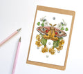 PinkPolish Design Notebook "Moon Moth Garden" Notebook / Sketchbook / Journal