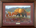Mossy Remnants – Framed Print by Tom Mansanarez