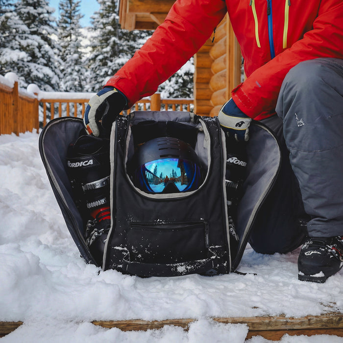 Mountain Essential Ski, Boot & Helmet Backpack