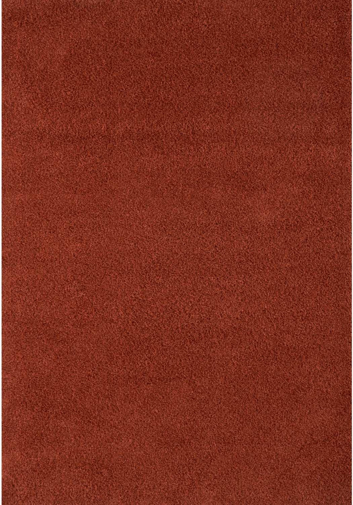 Shaggy Rug Plain Orange ultra soft 30 mm pile, non-shedding
