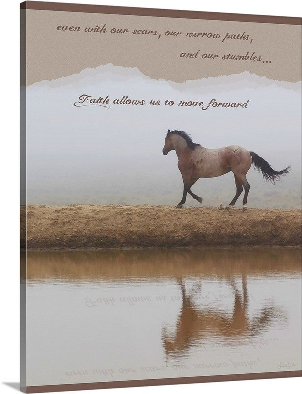 Mystical Beauty Inspirational Canvas Print