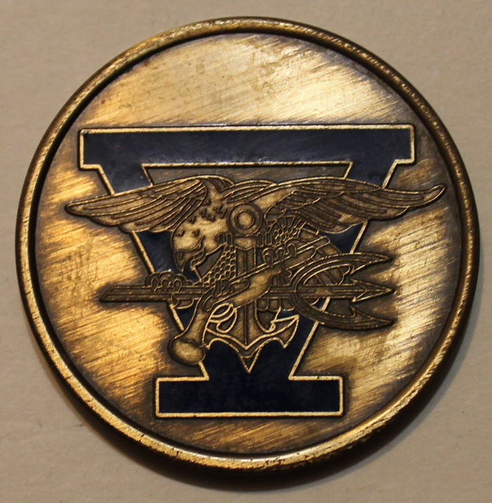 Naval Special Warfare SEAL Team 5 / Five Navy Challenge Coin