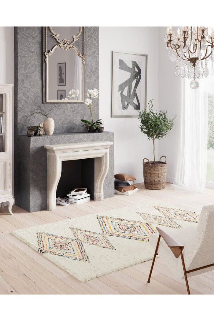 Noble Multicolour Rug – Tartan and Diamond Designs