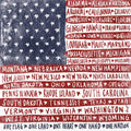 One Flag One Nation 4th of July Lunch Napkin