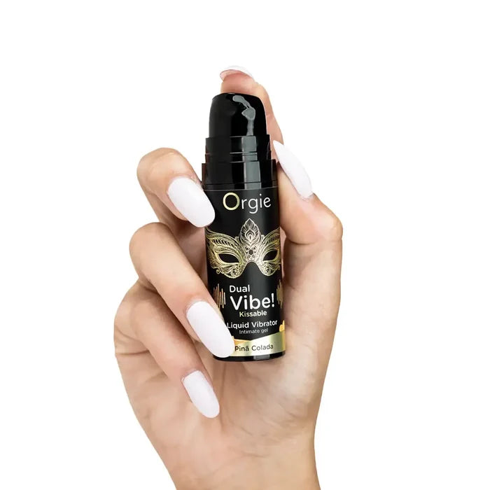 Orgie Dual Vibe Piña Colada Intimate Arousal Gel - 0.5 fl. oz. - Enhancers