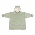 Oversized Plush Hoodie - Sage Green (3-6yrs) (PK4) 18C936