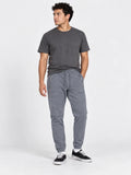 Pantalon Converse New Basic Melange Gris — vista principal