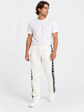 Pantalon Kappa 222 Banda Astoriazz Blanco Cream-Negro — vista principal