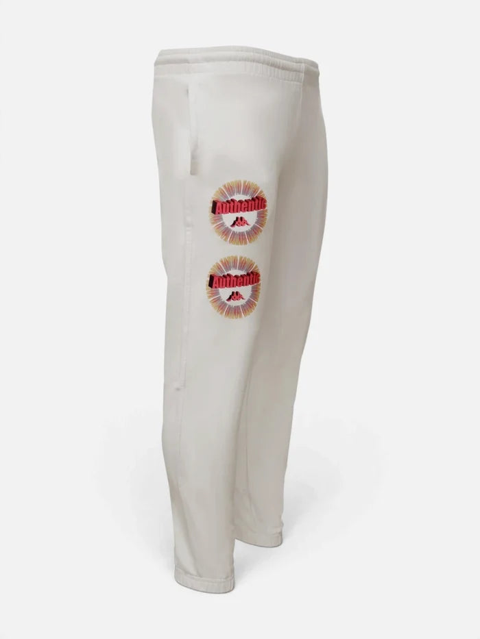 Pantalon Kappa Authentic Graphik Giachi Ar Blanco