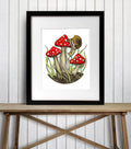 PinkPolish Design Art Prints "Perspective" Watercolor Painting: Art Print