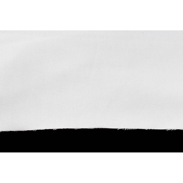 Poly Premier Fire Retardant (FR) 10ft H x 60" W drape/backdrop - White - CV Linens