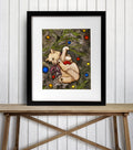 PinkPolish Design Art Prints "Precarious" Watercolor Painting: Art Print