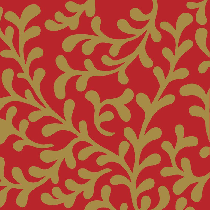 Pretty Tendrils, red • Lunch Napkins