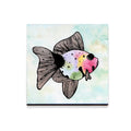 PinkPolish Design Magnets "Rainbow Fish" Wood Refrigerator Magnet