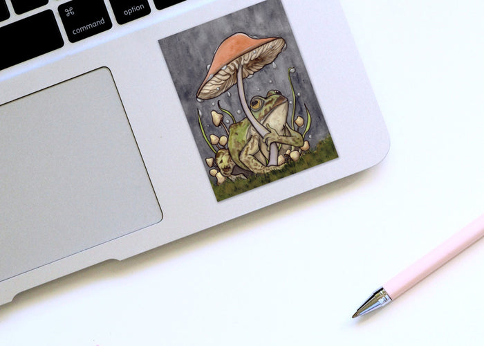 PinkPolish Design Stickers "Rainy Day" Vinyl Die Cut Sticker