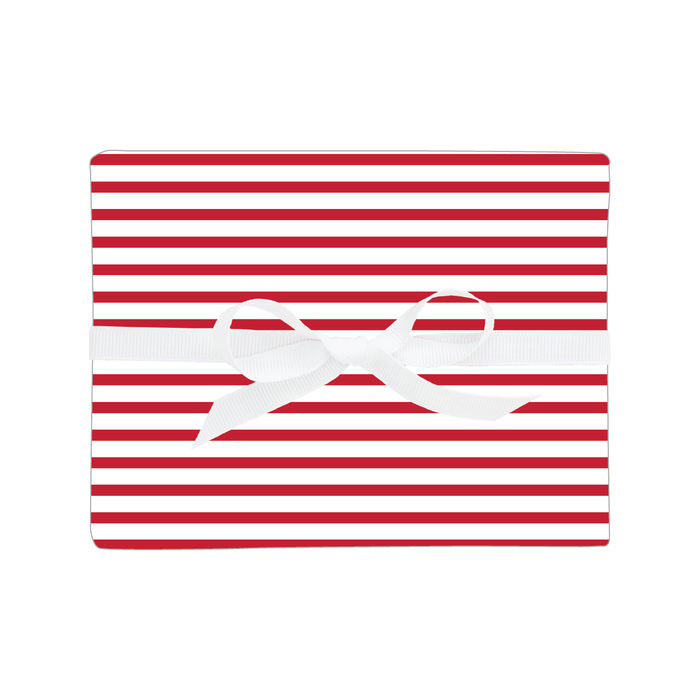 Red Stripe Gift Wrap Rolls